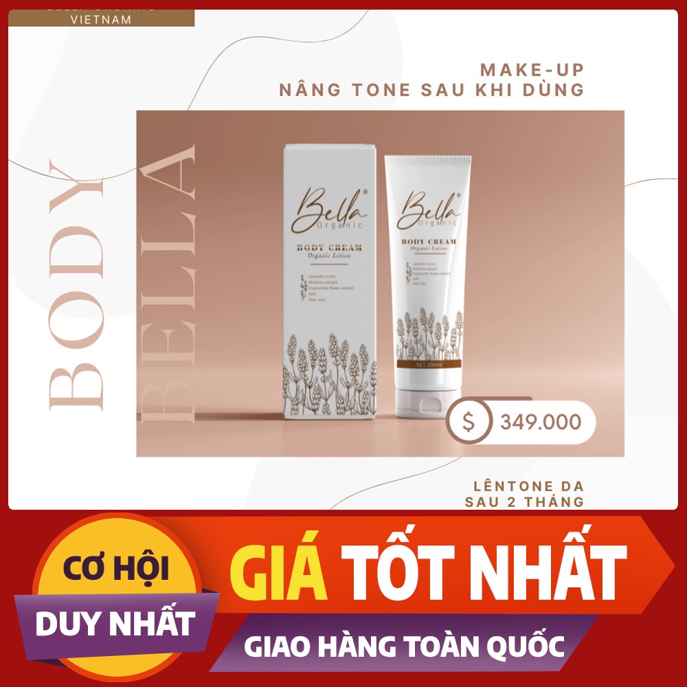 KEM BODY BELLA TRẮNG NHANH SAU 7 NGÀY