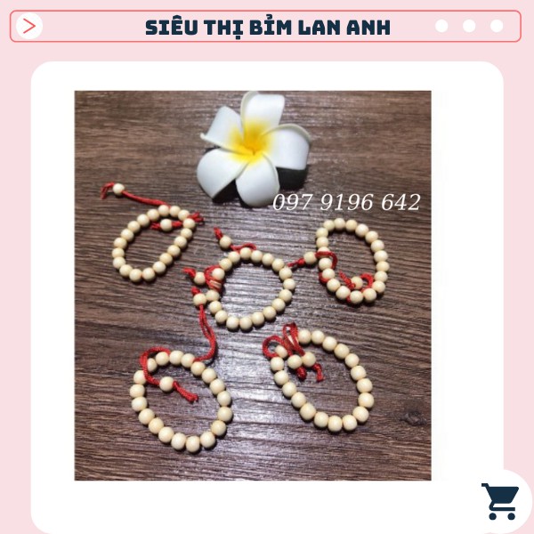 Vòng Dâu Tằm Cho Bé Yêu tránh giật mình, chống đổ mồ hôi trộm, tránh gió...