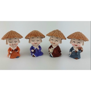 4 ong chú tiểu Tiếu Ngạo Giang Hồ Mũ rơm