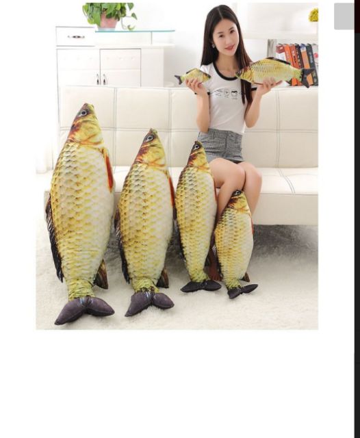 Gối 3D cá chép 60cm