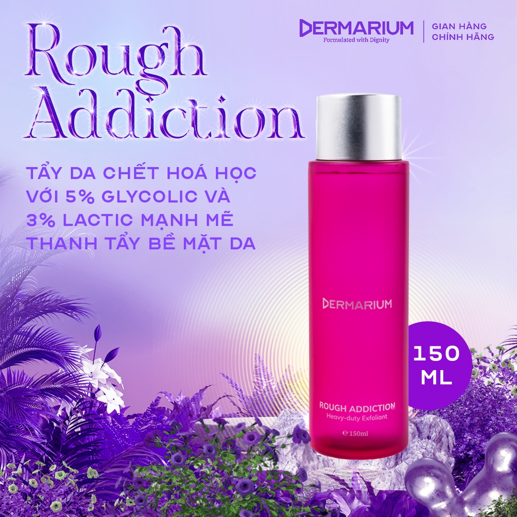 Dermarium Rough Addiction - Glycolic & Lactic tẩy da chết bề mặt 150ml