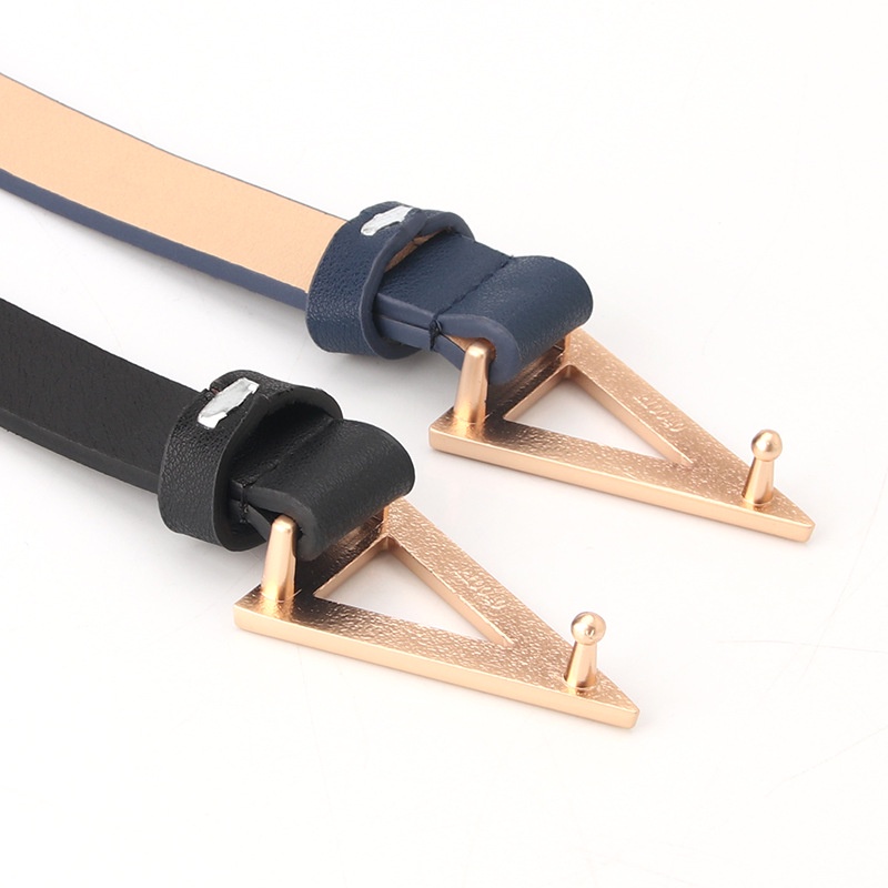 Thắt Lưng Khóa Tam Giác Thời Trang Hàn Quốc Cho Nữ