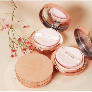 Phấn nước APRIL SKIN HỒNG ma thuật che khuyết điểm thần thánh căng mịn da