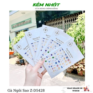 [ Mới Về ] Sticker Dán Móng Hoạt Hình Nhiều Mẫu