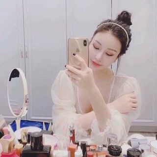 Bờm hạt nhựa giả trai