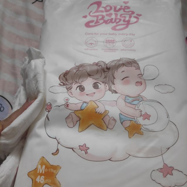 Bỉm / tã dán Love baby M46