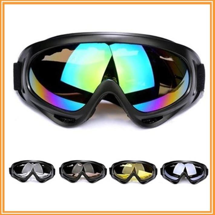 Mắt Kính Đi Phượt chống bụi và tia UV400 (Kính Dùng Cho Mũ 1/2 và 3/4)