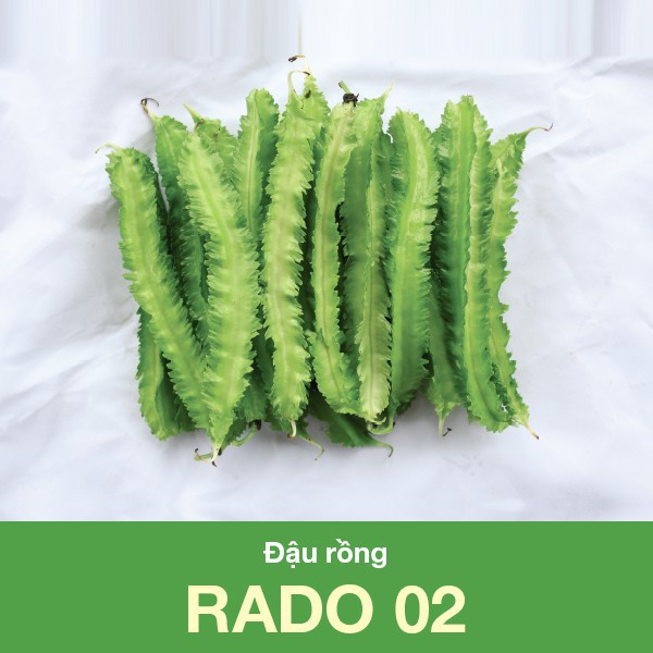 [Rạng Đông] Hạt Giống Đậu Rồng Rado 02 Cao Sản Giòn, Ngọt 10gr