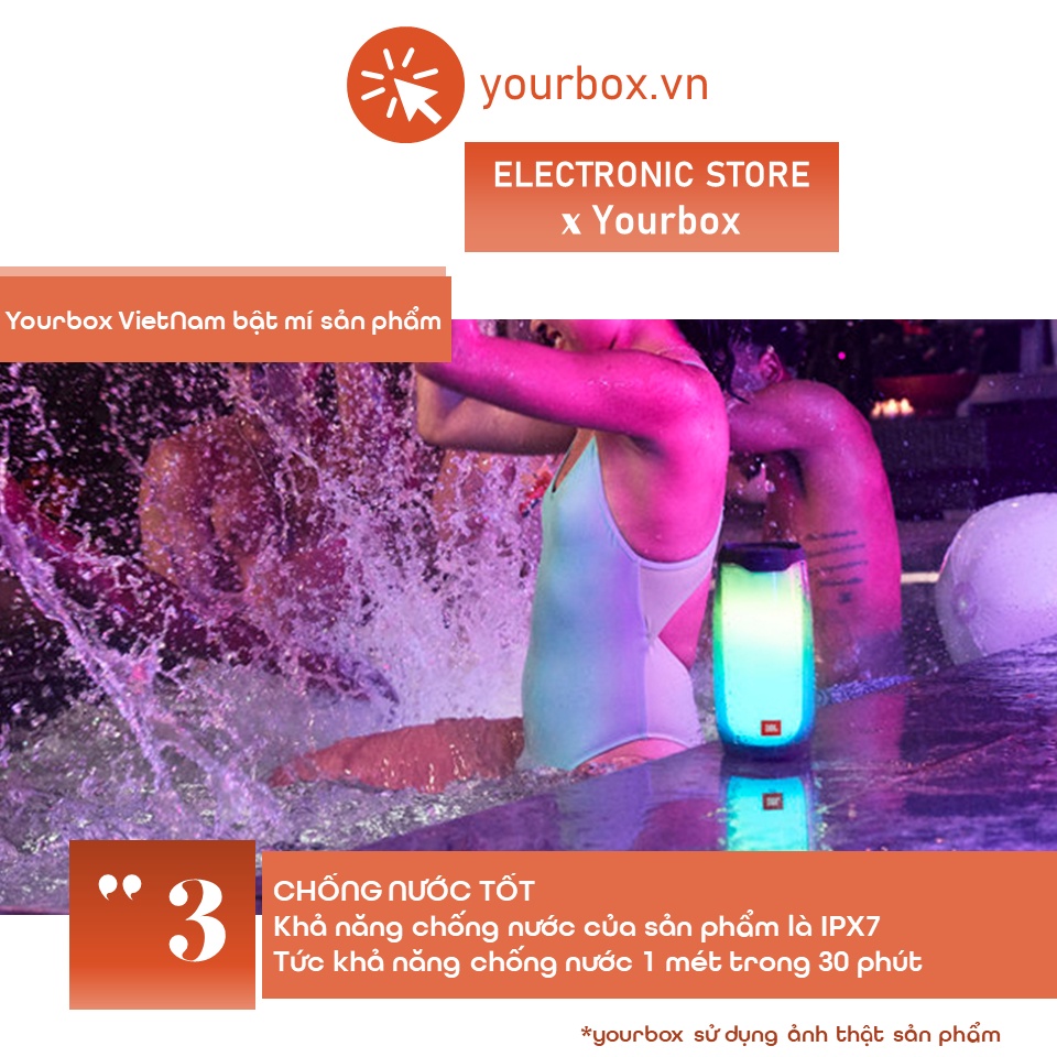 Loa Bluetooth Pulse 4 Full Led 360 độ âm thanh chuẩn bass căng đét hàng cao cấp – Yourbox.vn