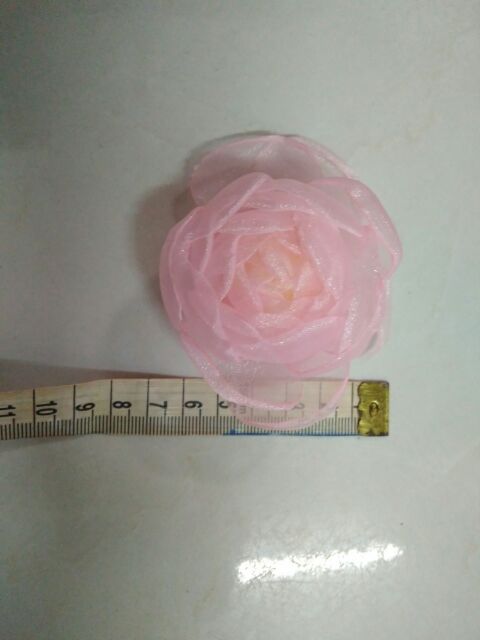 Hoa voan handmade 6cm