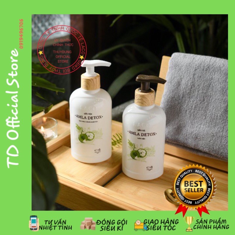 DẦU GỘI XẢ SERUM ORGANIC AMLA