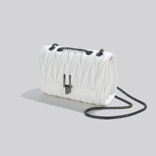 🌸Hàng Order🌸 Túi Xách Nữ CEEKAY Da Trơn Mềm Dập Vân Nắp Gập Khóa Gài Quai Xích Sang Chảnh Nữ Tính 🌸Hàng Quảng Châu