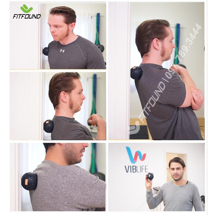 Bóng Giãn Cơ Massage- Lacross ball cỡ lớn 8-12cm Ksone