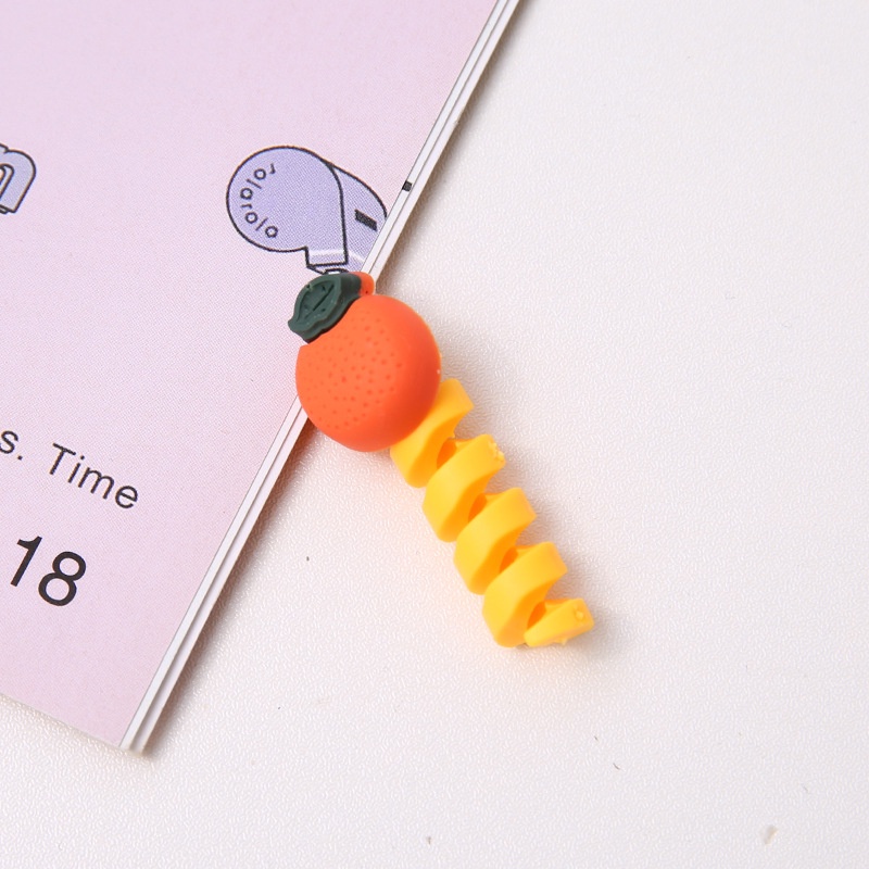 Vỏ bọc bảo vệ dây cáp sạc USB điện thoại hình thú vật đáng yêu