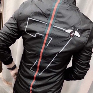 Áo khoác gucci vải dù