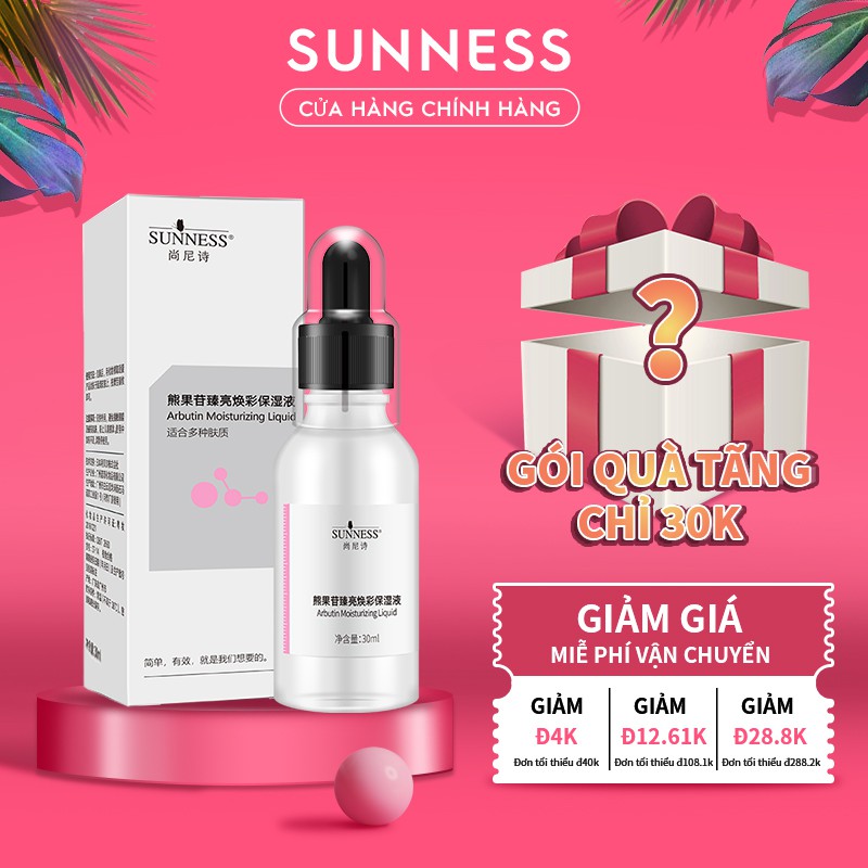 Tinh chất làm trắng SUNNESS Trẻ hóa và dưỡng ẩm 30ml 50g