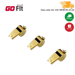 Còi đồng nguyên chất cao cấp, còi đồng cưu sinh Go Fit