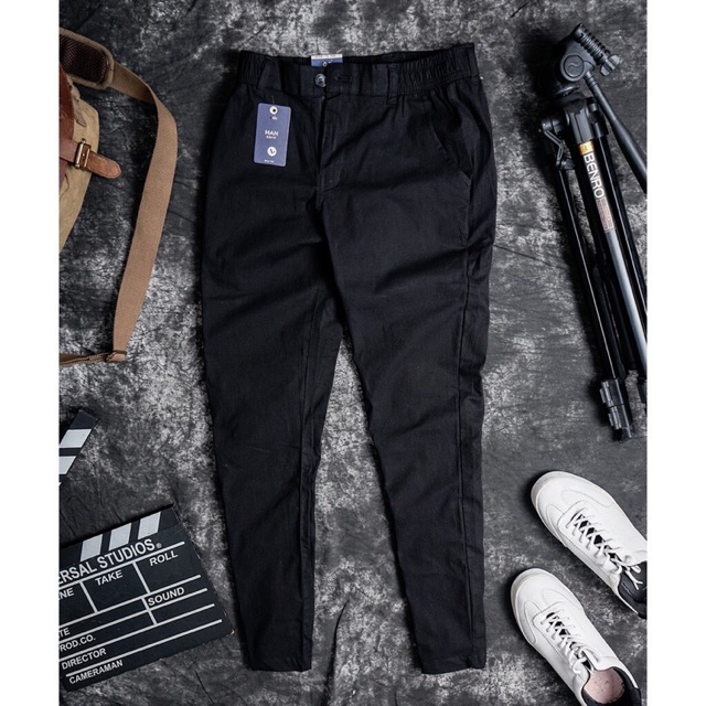 Quần đũi nam baggy cúc khoa chun lưng dáng dài