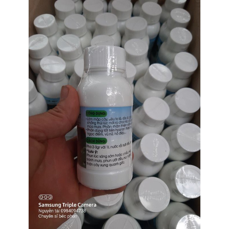 Phân Lá Mít chai 100g