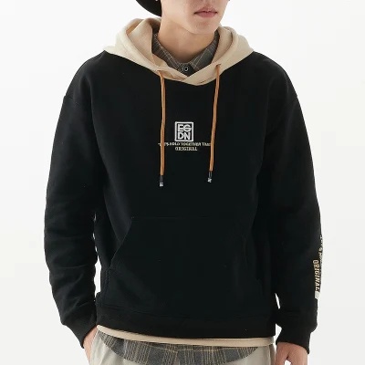 Áo Hoodie Dài Tay Có Túi Thêu Chữ Thời Trang Thu Đông Mới Cho Nam