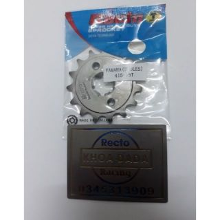 Nhông trước exciter 135 /150 7ly recto size 15
