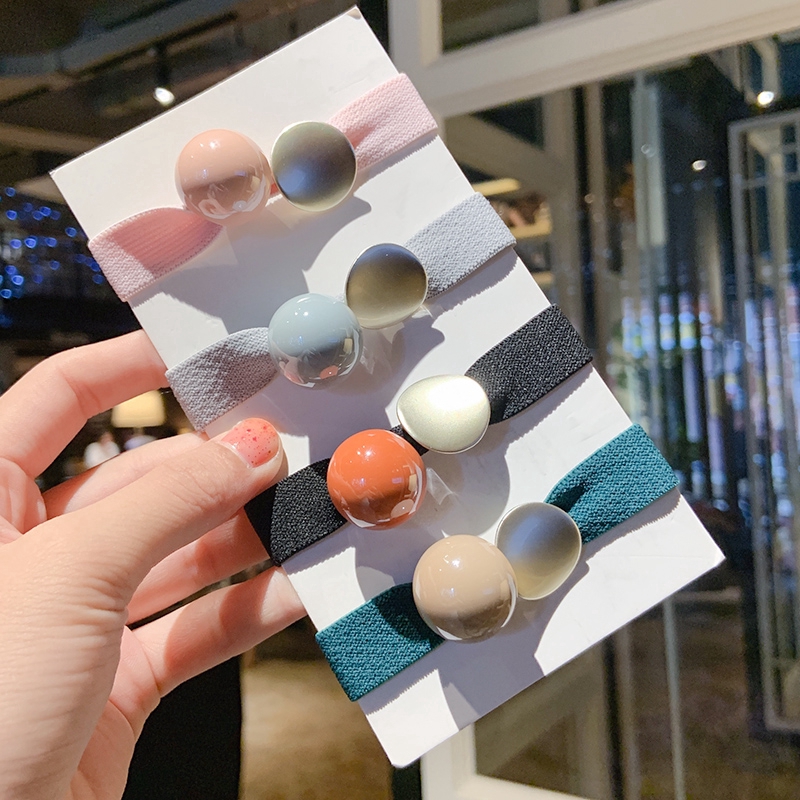 Dây Buộc Tóc Co Giãn Thời Trang Hàn Cho Nữ