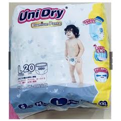 TÃ QUẦN UNIDRY PREMIUM M22/L20/XL18