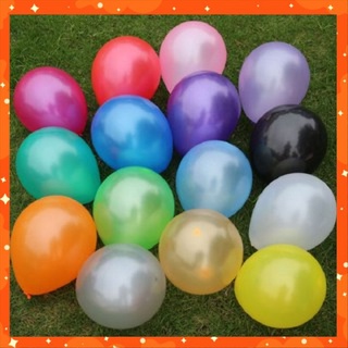 Bong bóng trang trí màu nhũ 10'' (chọn màu)