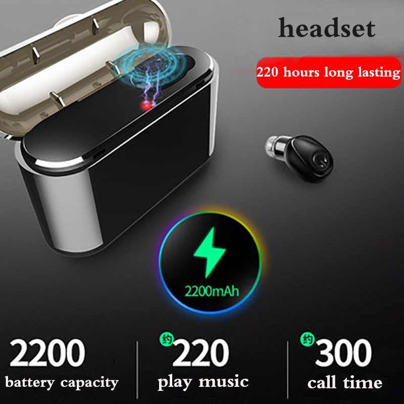 [ Giá Rẻ ] Có Sẵn Tai Nghe Bluetooth X8 Tai Nghe Dài Không Dây Mini In-Ear , PIN TRÂU , Đẹp , Tiện Dụng -dc3518