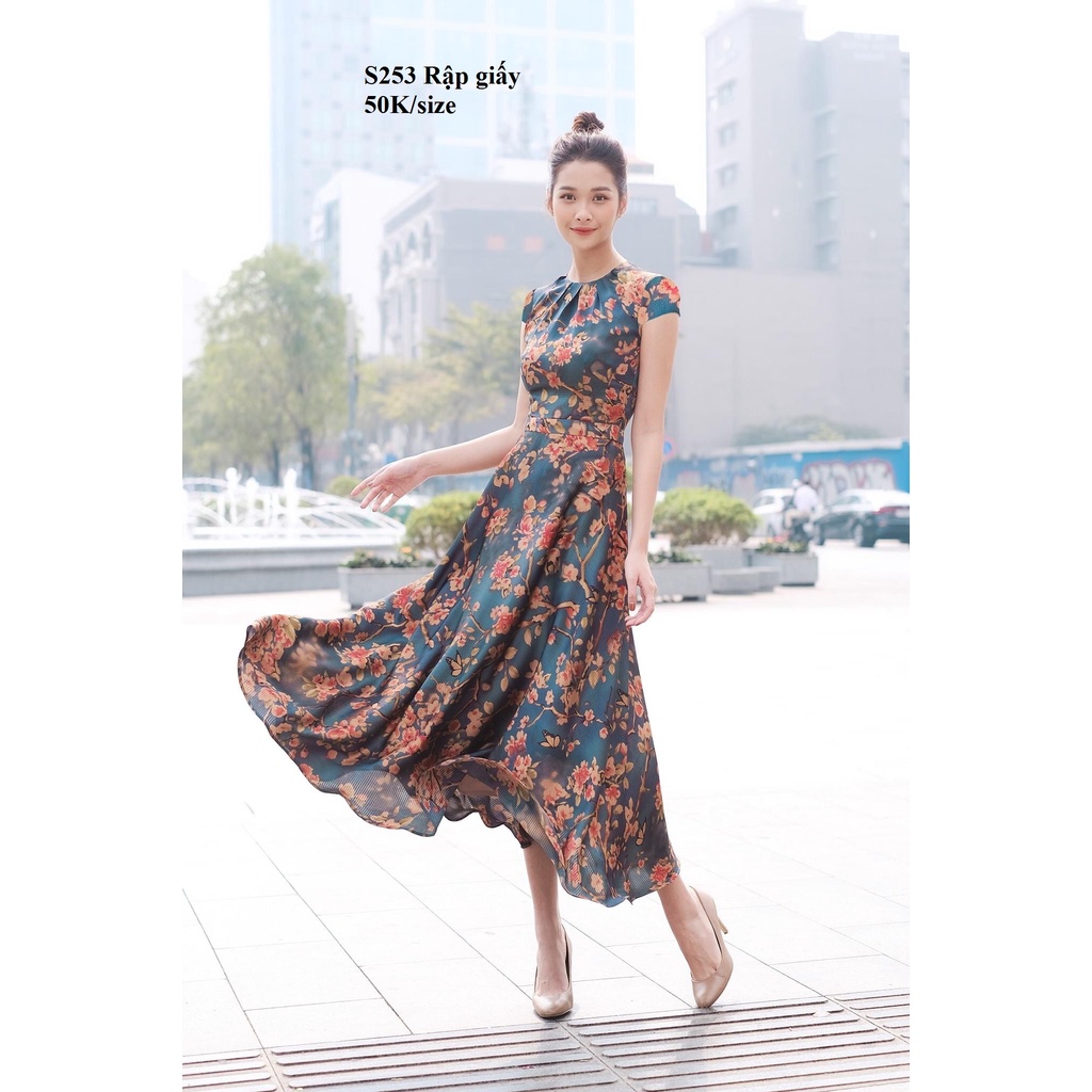 RẬP GIẤY S253 RẬP ĐẦM XÒE LY KIỂU (KHÔNG PHẢI BÁN QUẦN ÁO)