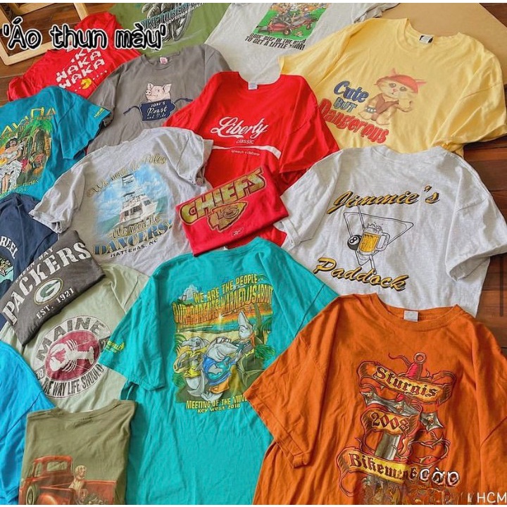 Áo Phông Secondhand, Áo Thun 2hand Nam Nữ Lô Đuôi Độ Mới Thấp  Fashion