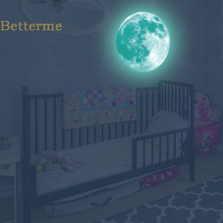 Sticker dán tường dạ quang hình trái đất