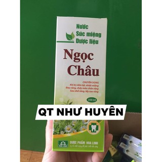 Nước xúc miệng ngọc châu