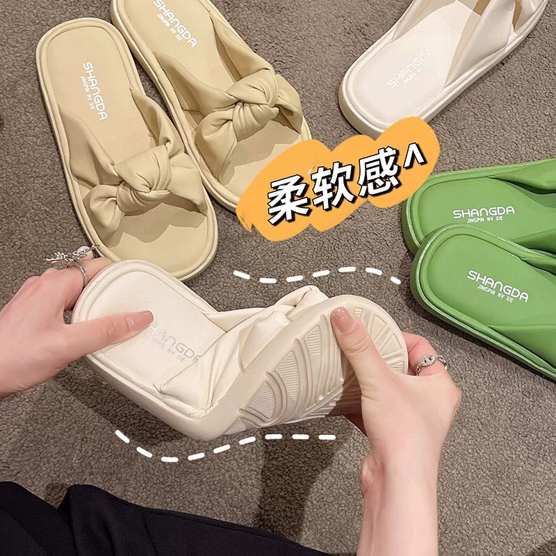 Dép Kiểu Thời Trang Nữ Quai Xoắn Siêu Xinh