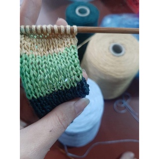 (12.2)Sợi dệt cotton Thái dẹp 2mm