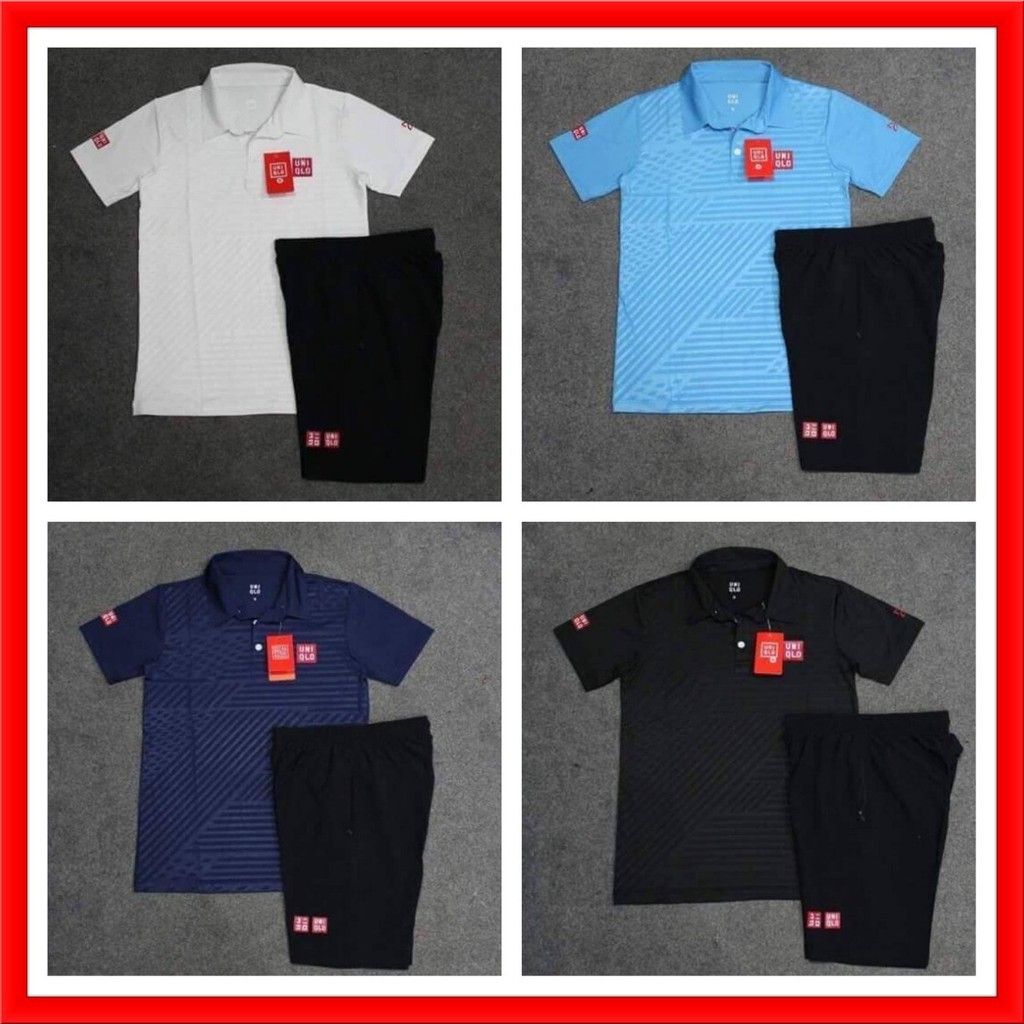 Bộ Nam, Bộ Thể Thao Nam Có Cổ Ép Vân Cao Tần Size 45-70kg - MẪU MỚI 2019 | BigBuy360 - bigbuy360.vn