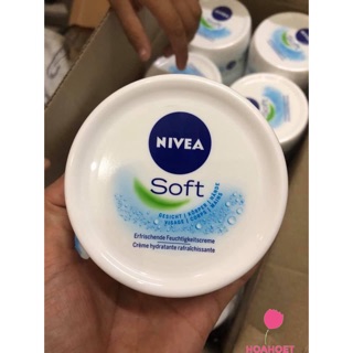 [Chính Hãng] Kem Dưỡng Thể Dưỡng ẩm Chống nẻ Nivea soft nội địa Đức DD01