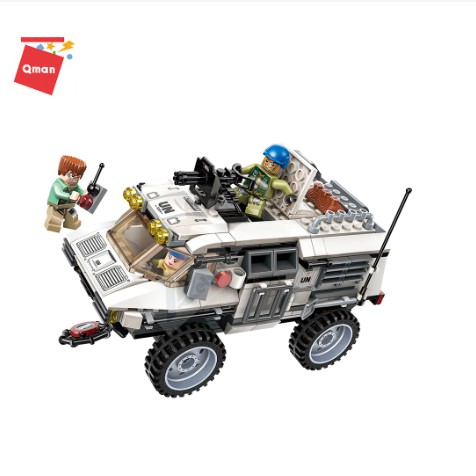 QMAN3204 - BỘ LẮP RÁP LEGO TẬP KÍCH XE BỌC THÉP