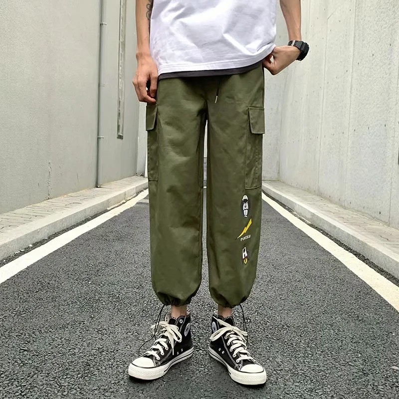 Quần Thể Thao Ống Rộng Phong Cách Hàn Quốc Dành Cho Nam / Nữ / Size M-3Xl | BigBuy360 - bigbuy360.vn