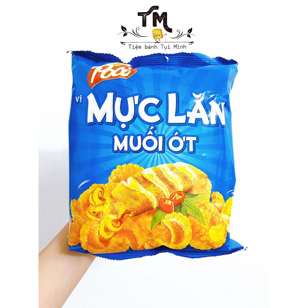 (Bim Bim) Bánh Poca Mực Lăn Muối Ớt 30g