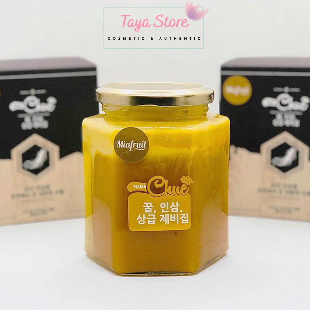 Sâm nghệ mật ong MamaChue Hàn Quốc 500gr và 200gr giảm đau dạ dày hiệu quả