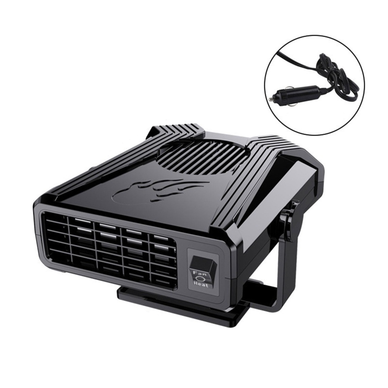 Quạt Thổi Khí Sưởi Ấm 12V Gắn Kính Chắn Gió Xe Hơi