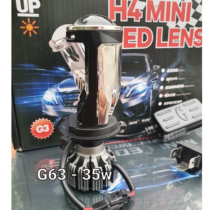 Bi LED mini H4 G3+ 35w Cao cấp Bảo Hành 1 năm