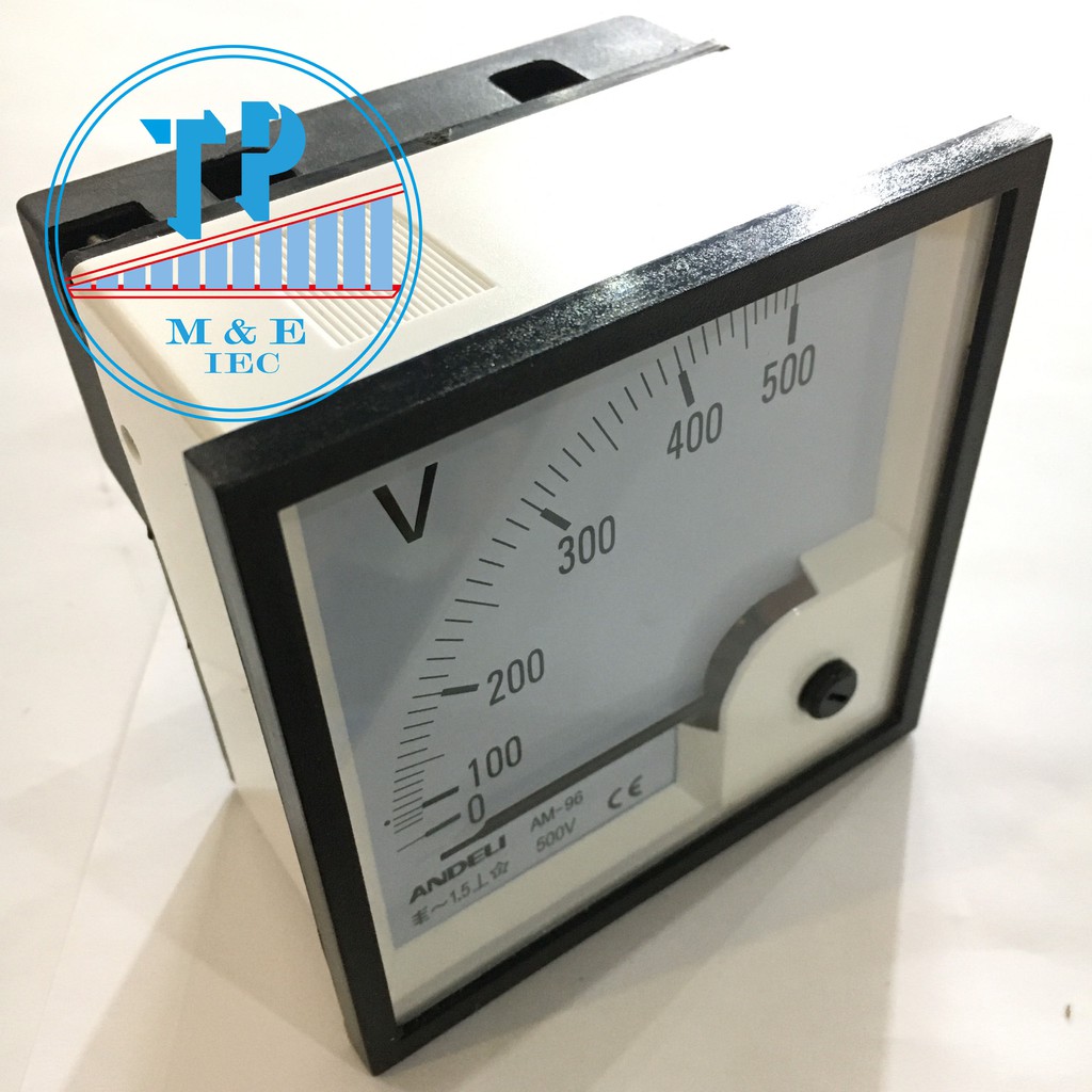 Đồng hồ Vôn kế 0- 500VAC