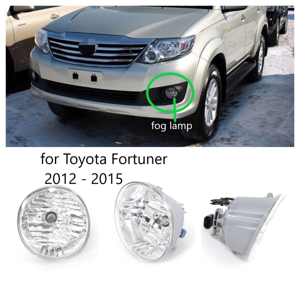 Đèn Sương Mù Cho Toyota Fortuner 2012 2013 2014 2015