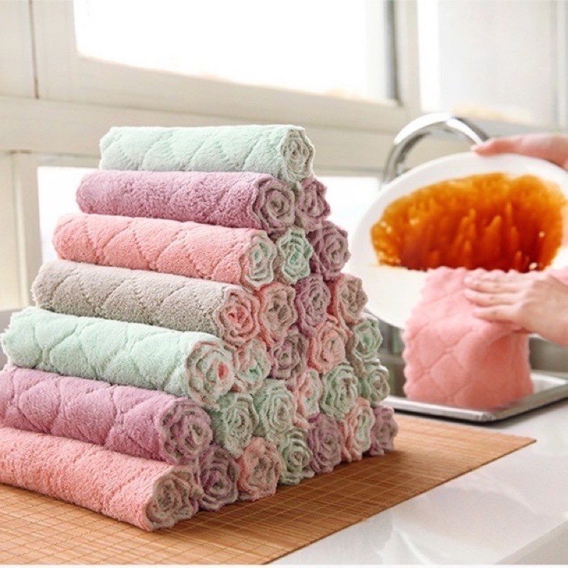 Sét 10 khăn lau đa năng tiện ích - LADY