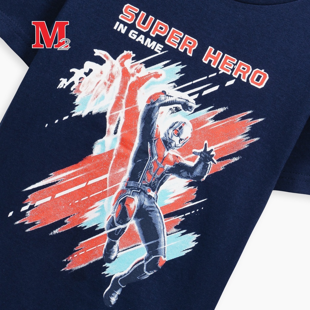 Áo thun bé trai siêu nhân SUPER HERO LHD1275 Thời trang M2