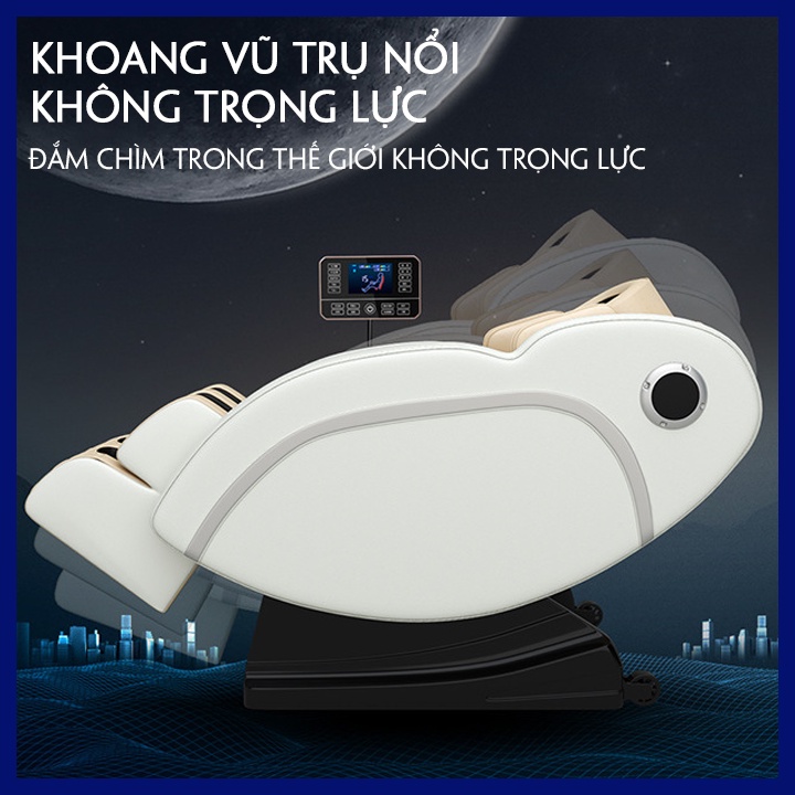 Ghế matxa KoreSport có nhiệt hông ngoại màn LCD tiêng việt, Ghế massage toàn thân bảo hành 5 năm tận nơi