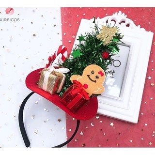 Cài Tóc Cây Thông Noel Lấp Lánh Có Quà Siêu Cute