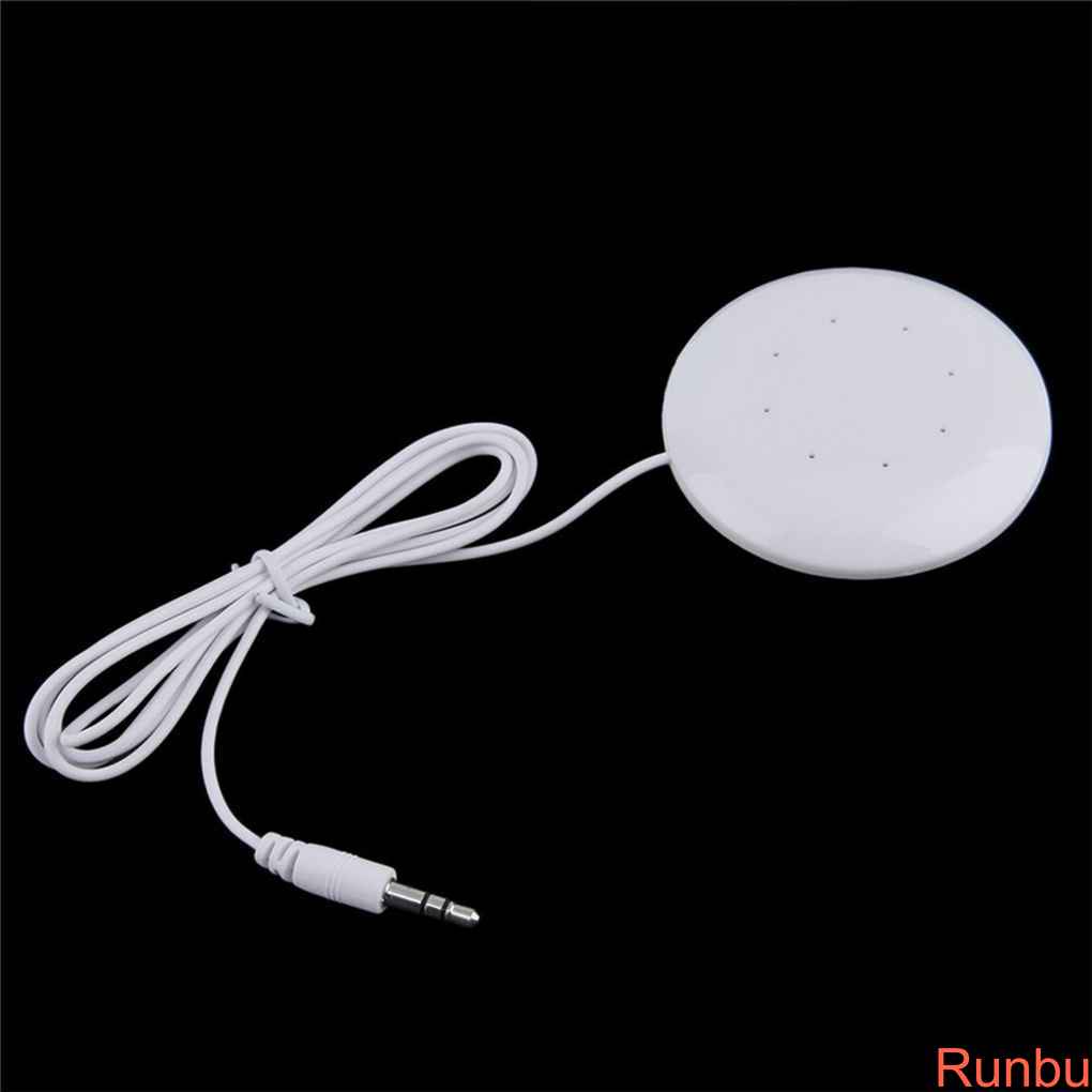 Loa trắng nhỏ 3 5mm thích hợp cho máy nghe nhạc MP3 MP4/ iPhone iPod CD Radio dùng khi ngủ